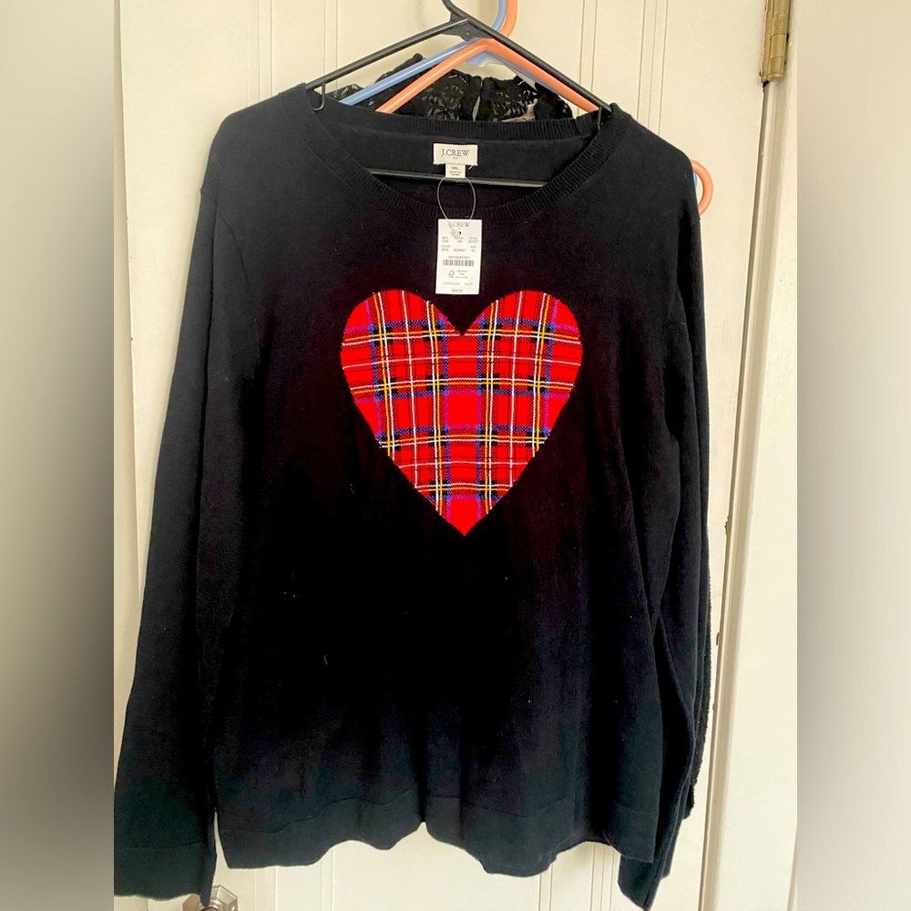 J Crew Tartan Sweater